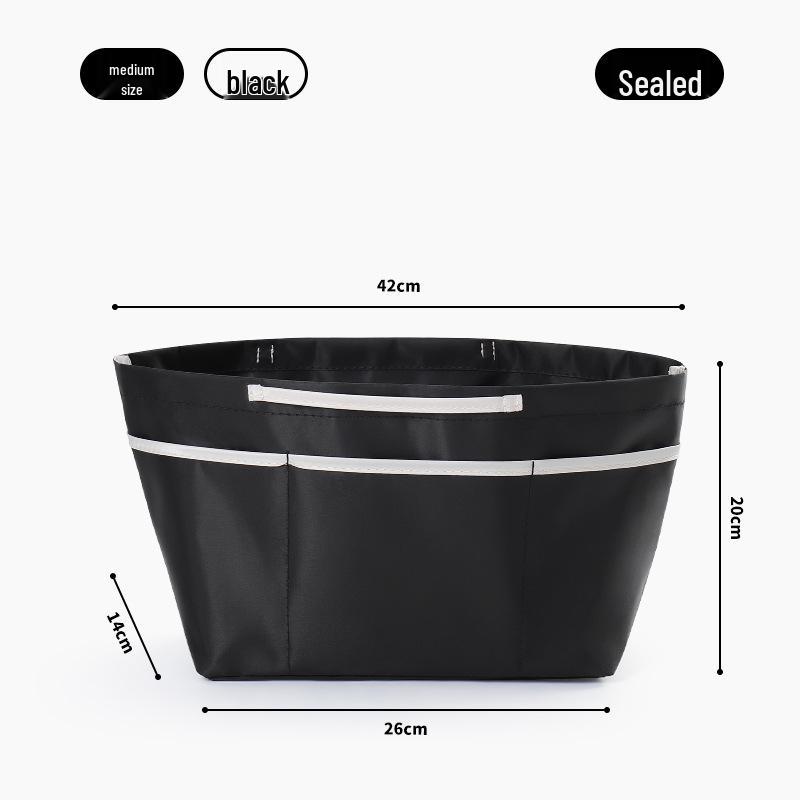 Ultralight Anti-theft Handbag Organizer with Zippered Inner Lining and Cosmetic Support