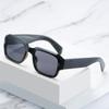 Minimalist Retro Jelly Color Polygon Sunglasses with Small Frames