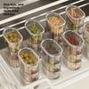 Modern Minimalist Spice Storage Container With Multilayer Food Grade Plastic For Kitchen Use