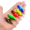 Cicada Imitation Soft Bait with Fluttering Wing Surface Lure for Bass Snakehead Topwater Fishing Topwater Popper for Freshwater Saltwater Fishing