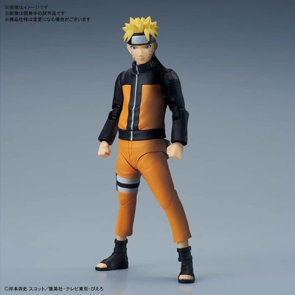 Standard Naruto Shippuden Uzumaki Naruto Plastic Model Kit Figure-rise Pre-colored