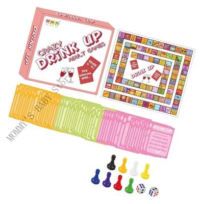 H3CD Couple Dating Board Game Drink Up Game For Enhanced Relationship Communication