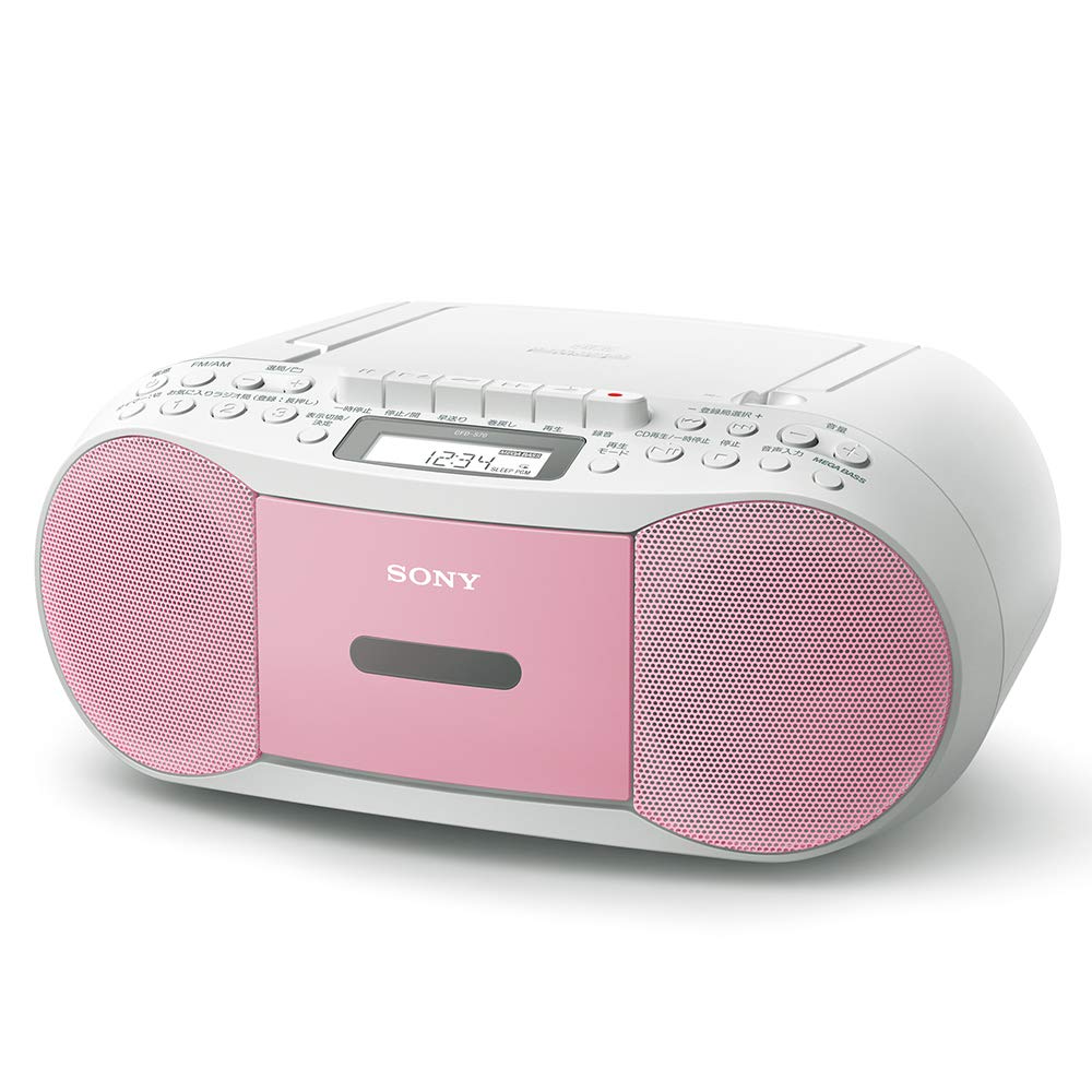 

Sony CD-радіокасетний магнітофон FM-рожевий P CFD-S70 FM/AM/Wide Compatible, Recordable, CFD-S70 рожевий