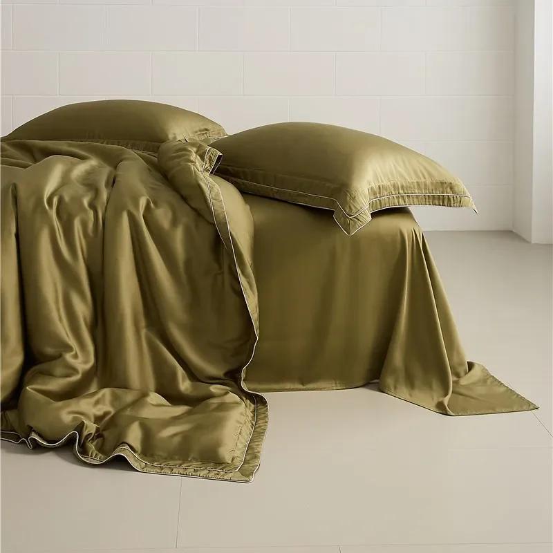 Svetanya Egyptian Cotton Sheets Pillowcase Duvet Cover Bedding Sets Twin Full Queen King Size Bed Linens Solid Color