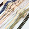 5 Yards 12mm 20mm Stickspitzenband Picot-Kante Jacquardband für Bekleidung Nähen DIY Haarschleifen Hut Dekoration Bastelzubehör