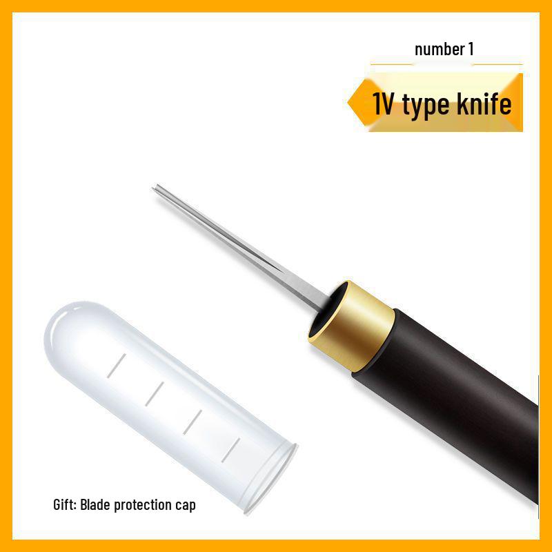 Carving Knife Set: Woodworking Tools, Student Woodcut Art, Walnut Carving Seal