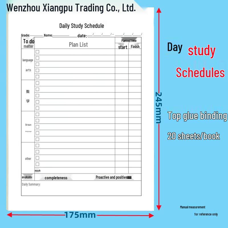 2025 Weekly Planner: Time Management & Efficiency Handbook