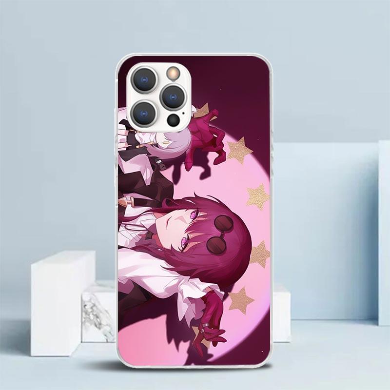 Honkai Star Rail Kafka Phone Case For IPhone 16 17 Air 16E 15 14 Plus 13 Mini 12 11 Pro Max 7 8 + SE 2020 Soft TPU Back Cover 16