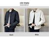 2025 Men's Casual Street Style Jacket - Trendy Lapel, High-End Workwear for Spring & Autumn