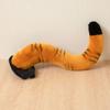Fluffy Simulated Tiger Tail Soft Padded Hand Warmers Charm Animal Stuffed Toys  For Halloween