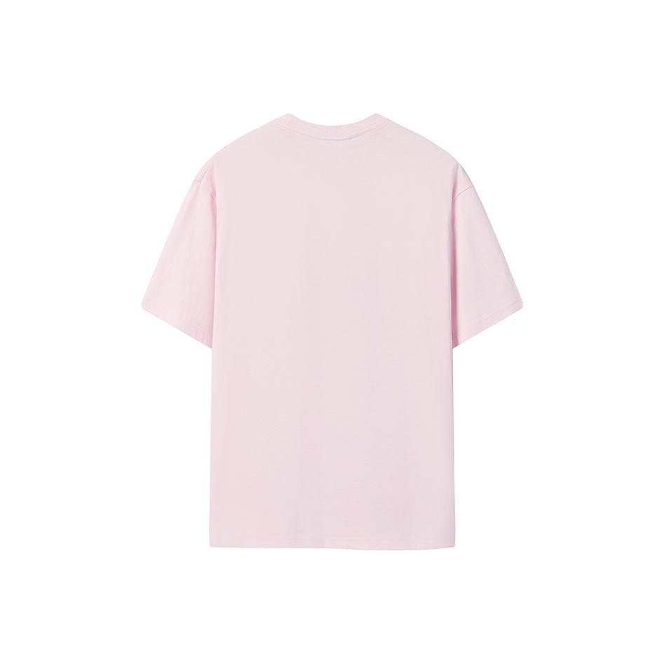 FILA Others Minimalist Fashion Classic Versatile Casual Heart Embroidery Logo Comfortable Cotton Loose T-Shirt Unisex T-Shirts F71U525103FPK