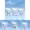 Adorable Cute Kawaii Kt Cat Plush Toy Keychain Soft Doll Bag Accessory 12cm