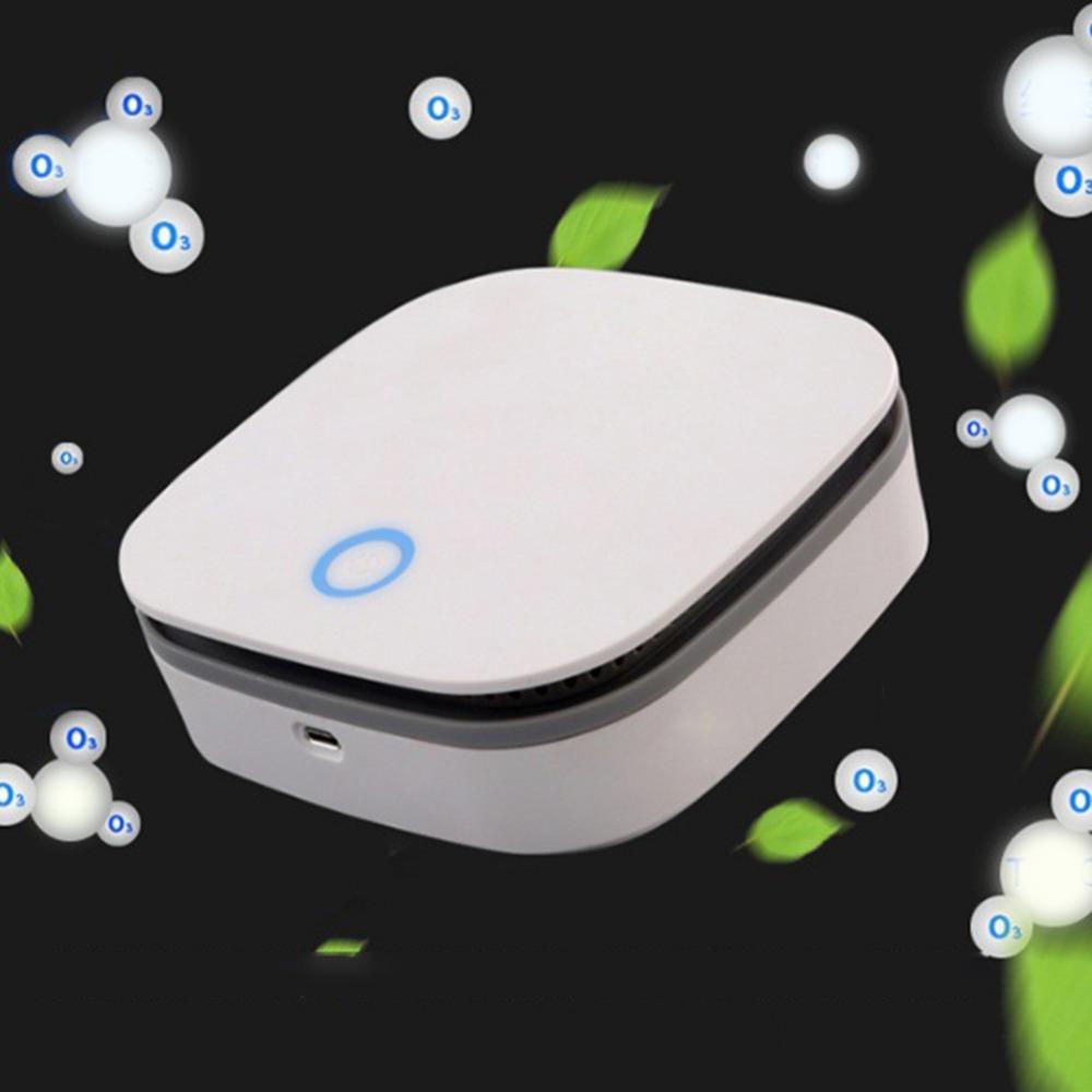 Portable Air Purifier Ozone Generator O3 Negative Ion Deodorizer Sterilizer Odor Remover Eliminating with Timer 2 Modes
