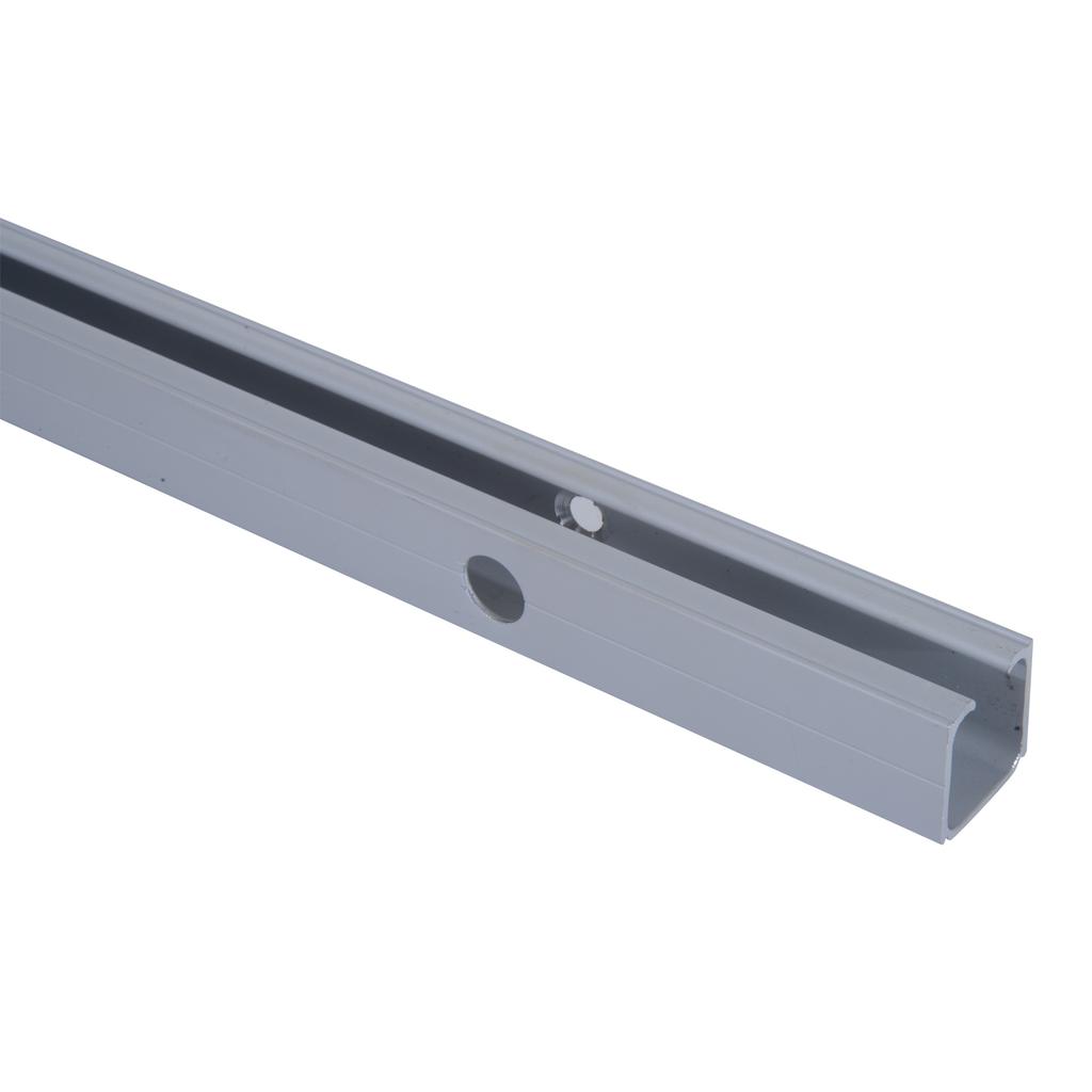 Complete Wooden Sliding Door Kit Hardware Pocket Door System for Door Thickness 35-45 mm Max. Load 75 kg Rail Rollers Screws 200 x 3.05 cm Brown