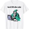 Tricou Amuzant „Vibe Coder Nivel 100”