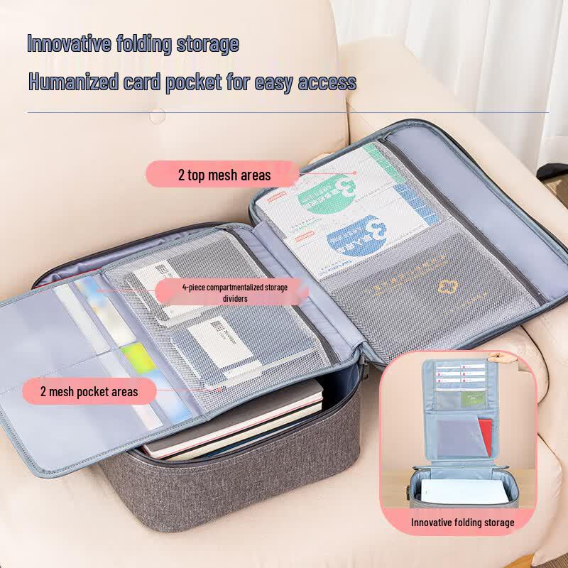 Deli Document Storage Bag with Password Lock