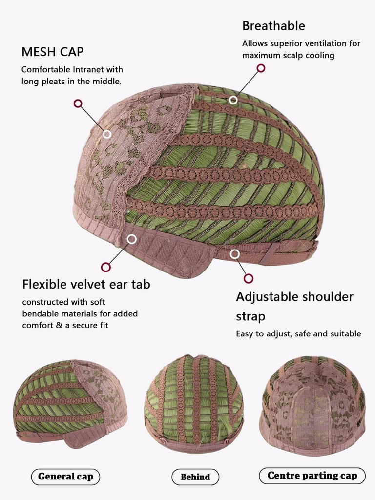 Zielona peruka Cosplay syntetyczne peruki odporne na ciepło 10-calowe krótkie peruki z grzywką prosta peruka Lolita Halloween z grzywką dla kobiet odporna na ciepło