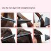 Hair Comb V Shape Clip-Type Multi-purpose Comfortable Grip Anti-slip Hair Straighten Reusable Salon Comb Hold Tongs Hair Styling Tools for Barber Shop