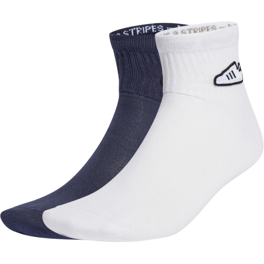 

Adidas Crew Socks Unisex 2 Pack IU2690 S