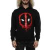 Deadpool Mens Splat Face Cotton Hoodie