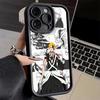 Phone Case for iPhone 17 Air 16E 15 16 Pro Max Bleach Anime Ichigo Kenpachi Cover 14 Plus 13 12 Mini Soft Shell Silicone Fundas
