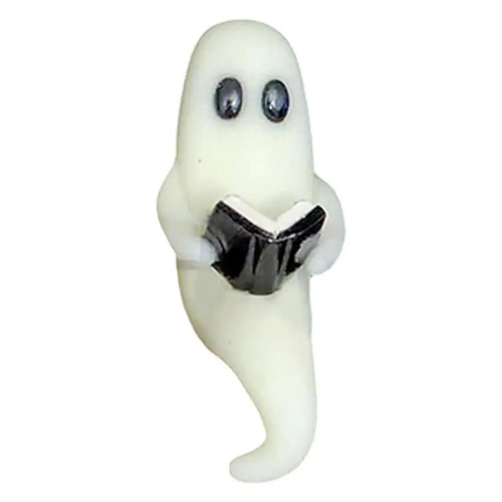 Terrifying Mini  Ghost Figurines Halloween Small Ghost Tiny Figures  Landscape Figure Ornament