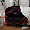 Batman Theme Printed Blanket - Perfect for Couch, Bed, Travel & Outdoor Use | Machine Washable, Cozy & Durable.