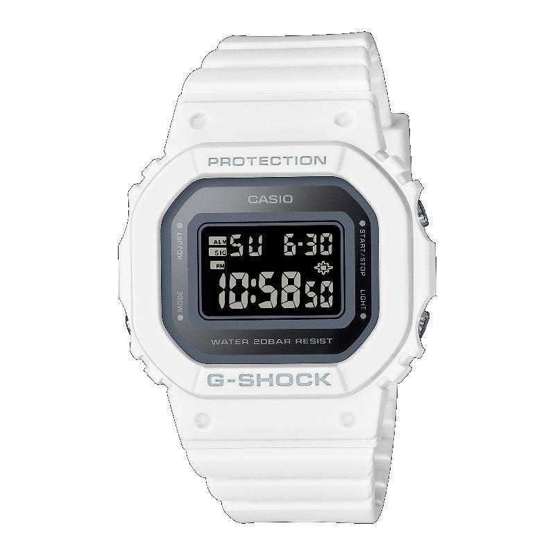 Casio G-SHOCK Men s Resin 200M Water Resistant Shock Resistant Alarm Quartz Watch GMD-S5600-7 белый