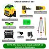 Laser Level 360 Rotary Auto Self-Leveling ±5 Degrees W/ Tripod & Staff Nivel Laser Construction Tools for Outdoor Industry
