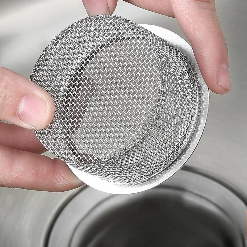 Kitchen Sink Vegetable Basin Filter Sink Funnel Dishwashing Sink Stainless Steel Floor Drain Sewer Lift Cage Lid