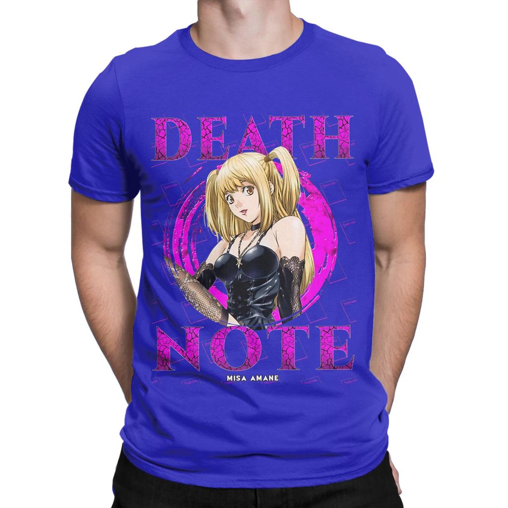 dDeath nNote Misa AUnisexe Novelty 100 Cotton TShirt dDeath nNote Tees Tops For Unisex