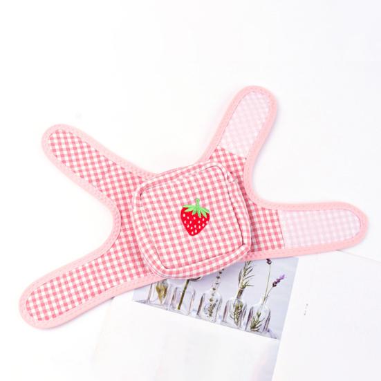 Dog Leash Lattice Pattern Detachable Vest Style Wear Resistant Pet Backpack Harness Puppy Supplies