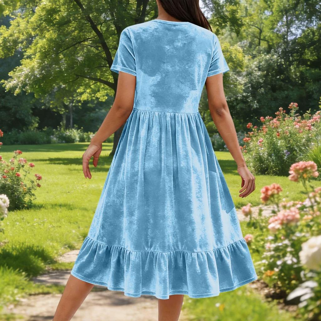 Women's Fashionable Loose-Fit Casual Dress