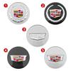AABHT1 4pcs 67mm Car Wheel Center Hub Caps Cover for Cadillac BLS CT4 CT6 CTS SLR SLS SRX XT4 XT5 XT6 XTS Escalade Deville DTS Tiburon