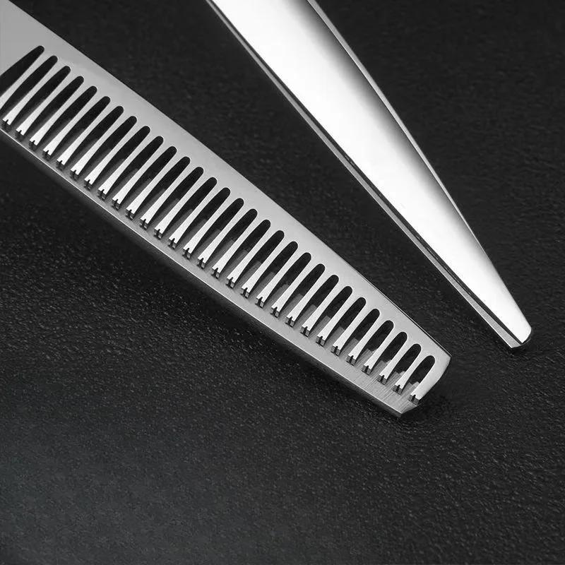 Professional Barber Scissors Accessories Shop 6 Inch Hairdressing Hair Haircut Cutting Thinning Tools Salon