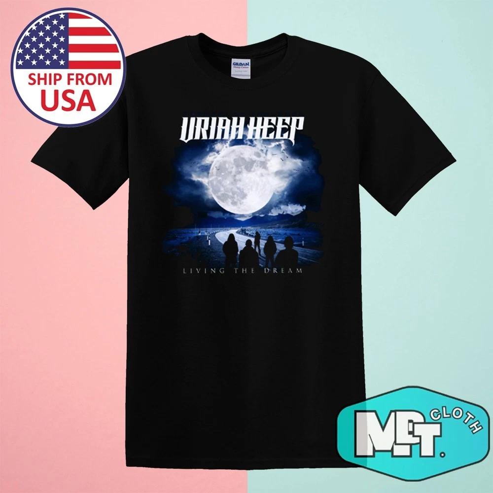 

Uriah Heep Living The Dream Men s Black Size S-5XL L