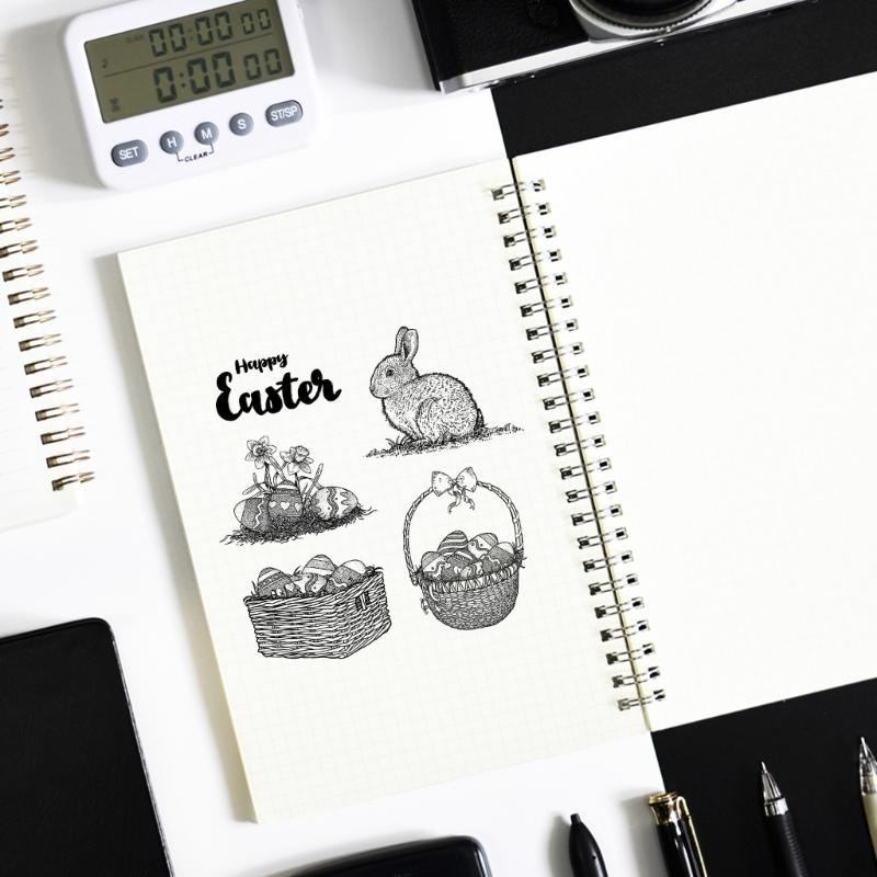 Animal Clear Silicone Stamp for DIY Invitation Card Scrapbooking Paper Craft Rubber Stamp Handmade Journaling Supplies