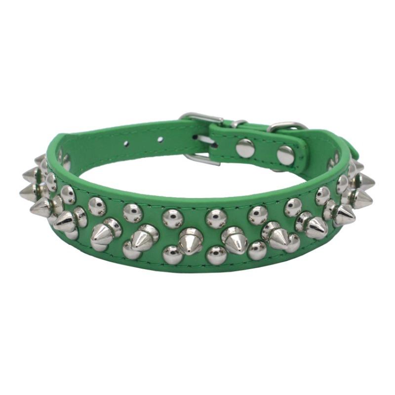 Dog Collar Anti-Bite Rivets Pet Collar Medium Large Bulldog Dog Chain French Bulldog Collar