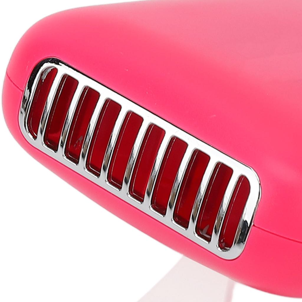 Eyelash Dryer Fan Portable USB Rechargeable 3 Speed Low Noise Eyelash Blow Dryer with Folding T Bracket