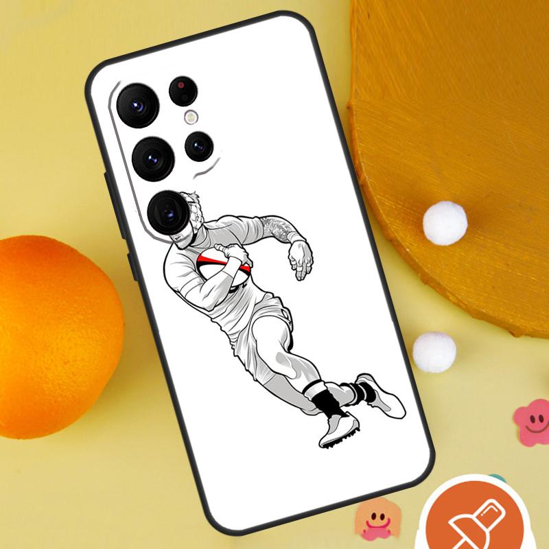 Rugby Phone Case For Samsung Galaxy S25 Ultra S24 S22 S21 Ultra S9 S10 S20 Plus S23 FE Funda Cover