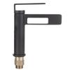 Waterfall Bathroom Faucet Hot and Cold Water Mixer Tap Single Hole Washbasin Faucet for Bathroom Grey