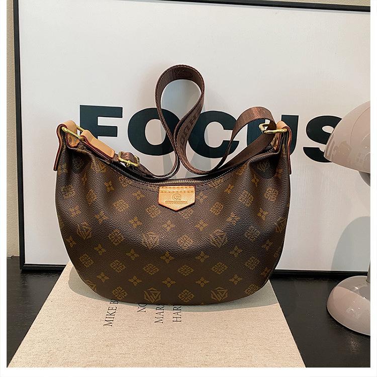 

Прямая трансляция продвинутый смысл большая вместимость изысканная универсальная сумка через плечо кошелек-полумесяц сумка-пельмень портативная для поездок на работу 17cm*9cm*27cm