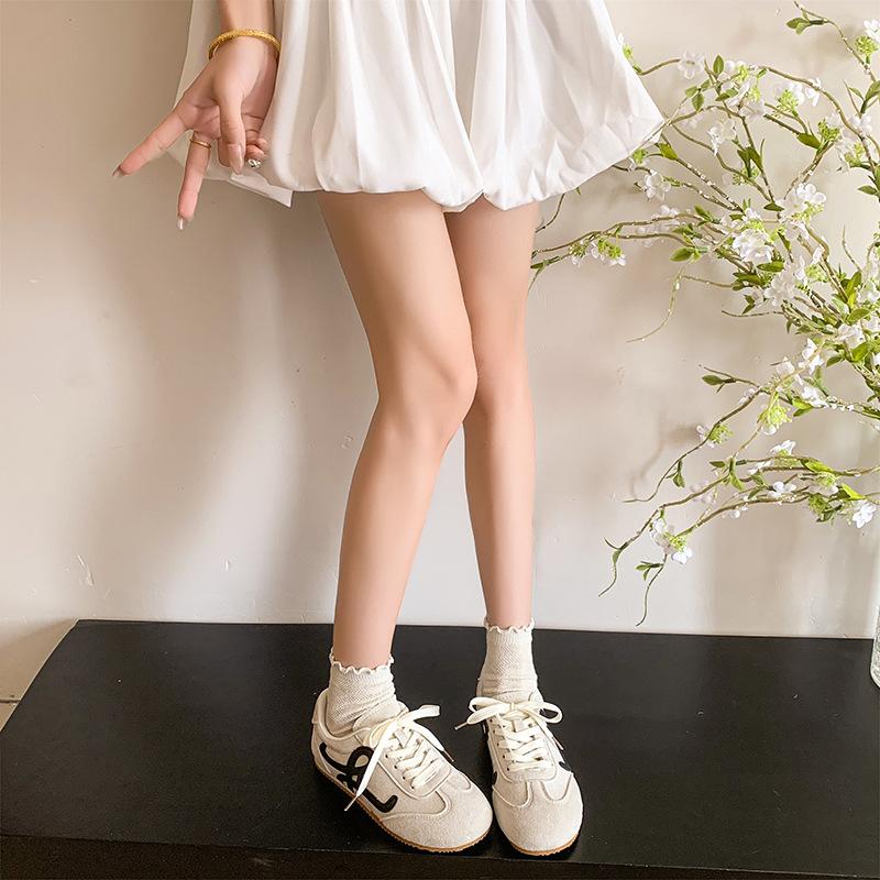 Retro Dexun shoes 2025 spring women's shoes new flat-soled Forrest Gump shoes sports shoes lightweight casual soft-soled single shoes