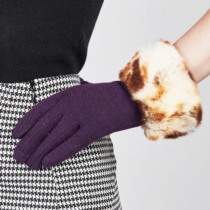 Pierre Cardin Women s Warm Genuine Leather Gloves One Size