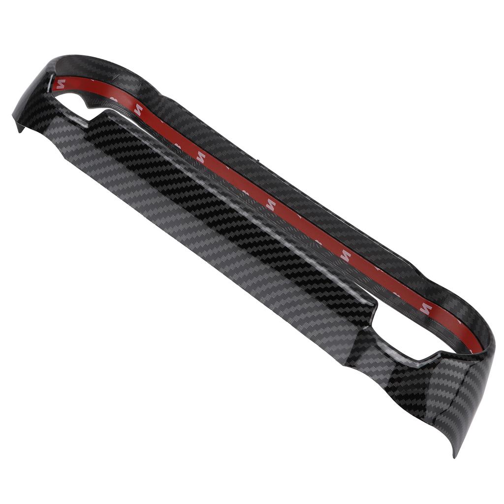 Central Kontroll Luftkonditionering Panel Kåpa Trim Ram Kolfiberstil Dekor Ersättning för