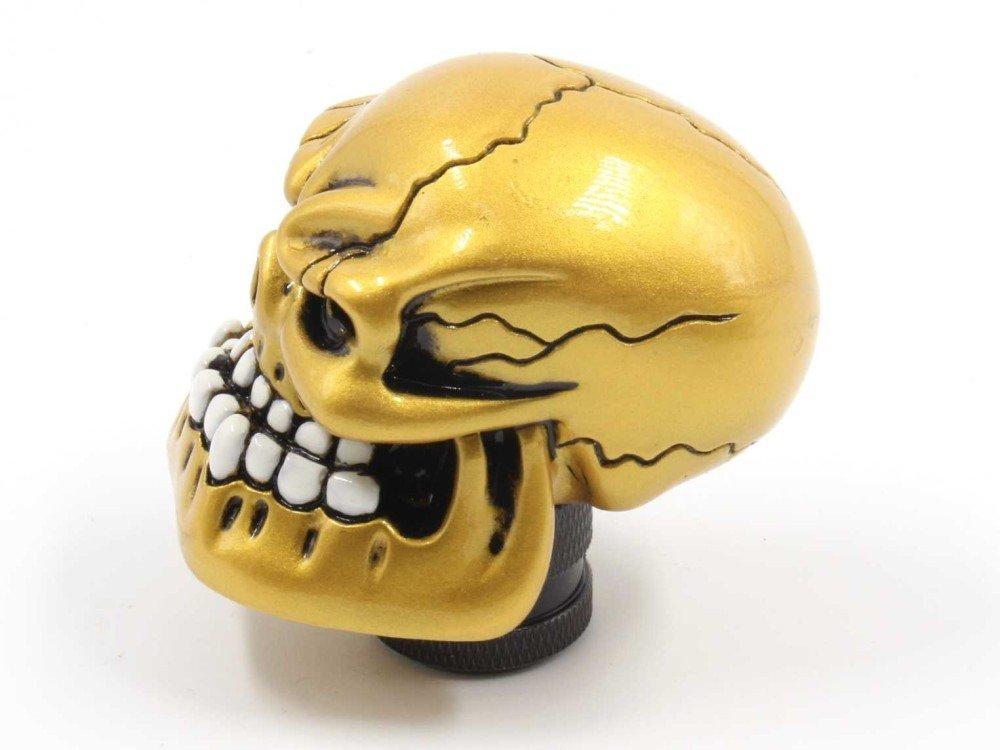 Talking Funky Shift Knob Skull Gold