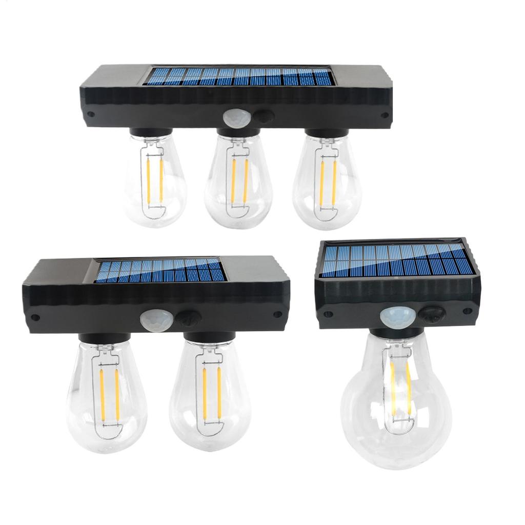 Solar Wall Lights Outdoor Waterproof Bright Motion Sensor for Deck Garage Outside Fence Exterior Lighting Fixtures
