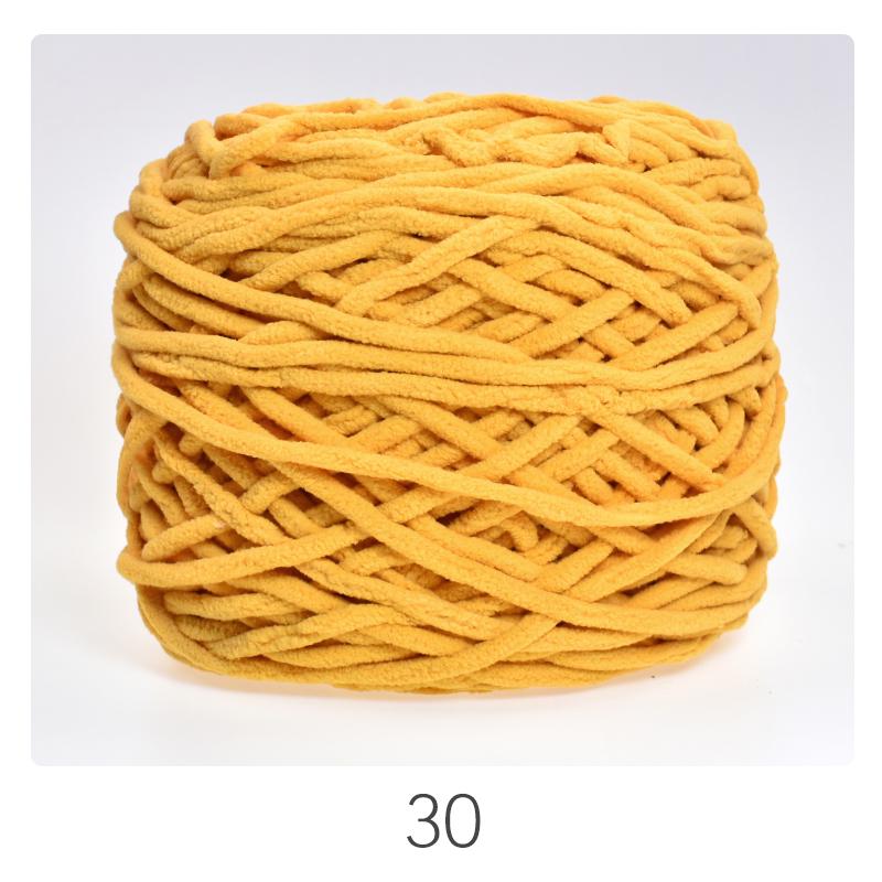 Chunky Ice Silk Yarn for Hand-Knitting: Ideal for Sweaters, Scarves, Bags, Crochet Dolls, and Hooked Shoes