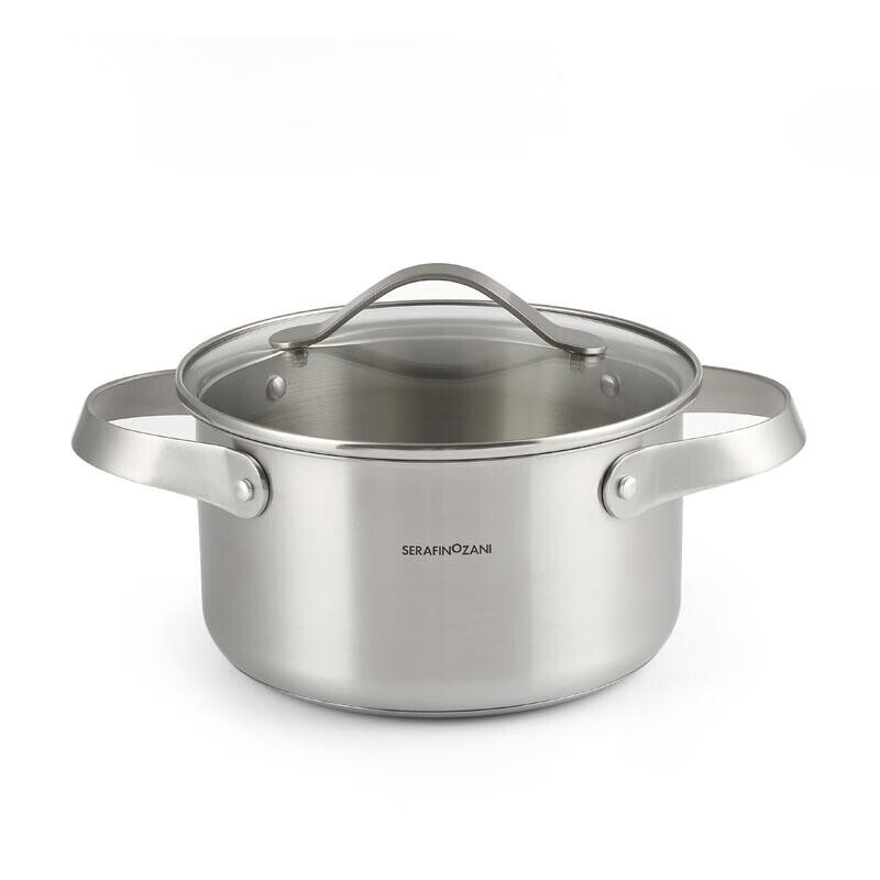 Serafino Zani Vienna 24cm Non-stick Stainless Steel Soup Pot