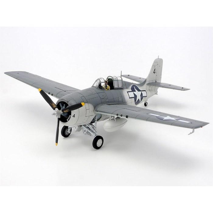 Tamiya 1/48 Masterpiece Series No.126 Grumman FM-1 Wildcat/Martlet Mk.V Plastic Model 61126, 184mm Length